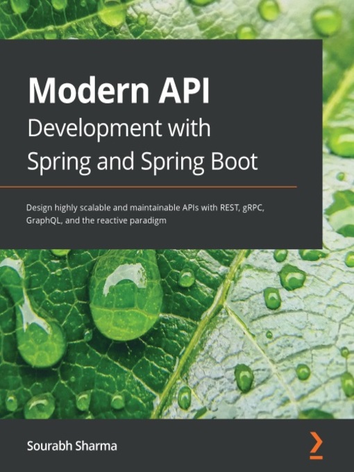 Title details for Modern API Development with Spring and Spring Boot by Sourabh Sharma - Available
